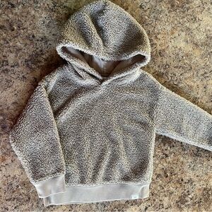 BabyGAP Fuzzy Gray Hoodie